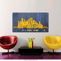 Pittsburgh PA License Plate Style State Wall Decal