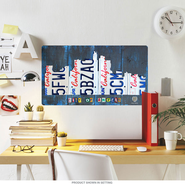 Los Angeles California License Plate Style Wall Decal