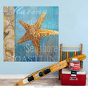 Starfish and Sea Beach Collage Wall Decal
