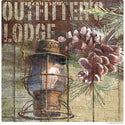 Outfitters Lodge Rustic Open Season Wall Decal