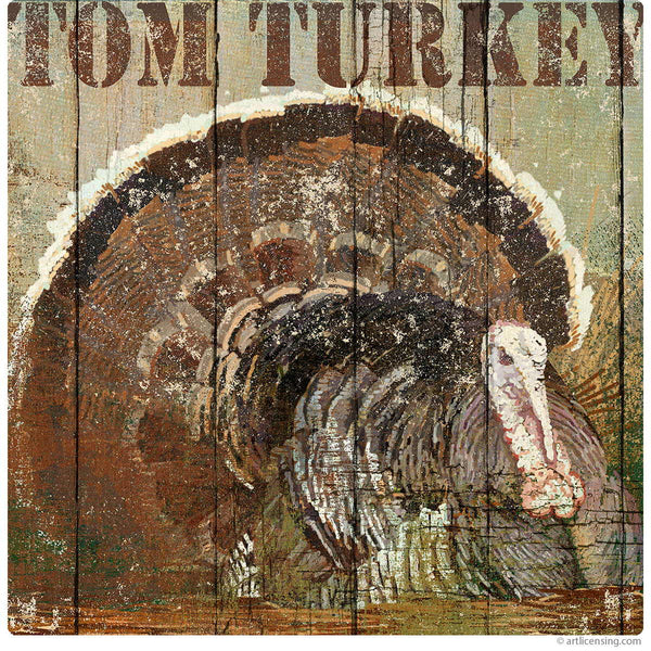 Tom Turkey Hunting Open Season Wall Decal