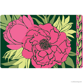 Color Bouquet Magenta Flower Wall Decal