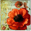Rouge from the Garden III Flower Wall Decal