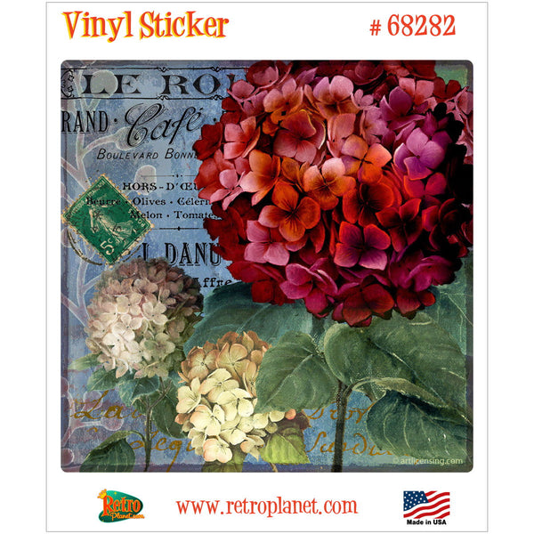 Rouge from the Garden I Flower Vinyl Sticker