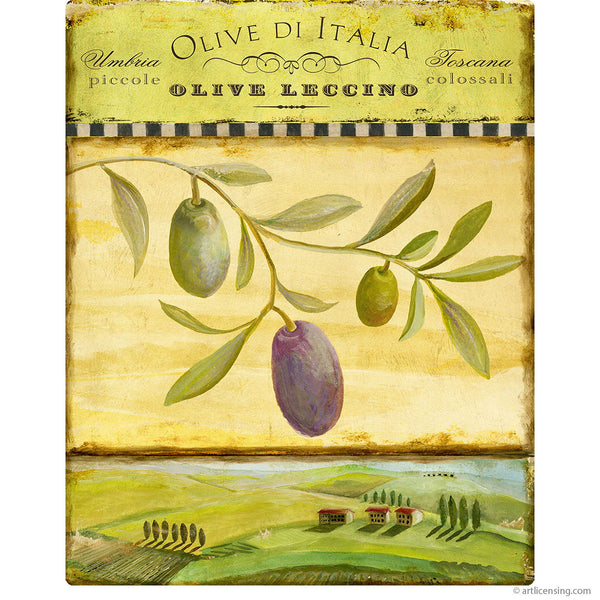 Olive Grove Tuscana Italy Orchard Wall Decal