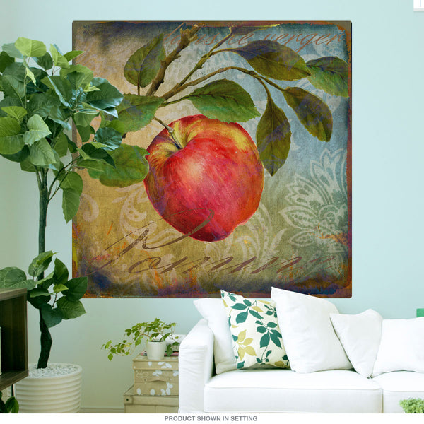 Pomme Apple From the Grove Wall Decal