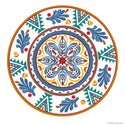 Blue Talavera Style Mexican Wall Decal
