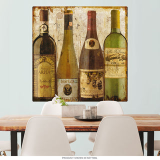 European Wine Bottles Nebbiolo Aripa Wall Decal