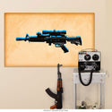 Marksman Rifle Gun Pop Art Wall Decal