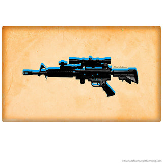 Marksman Rifle Gun Pop Art Wall Decal