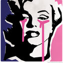Marilyn Monroe Crying Pop Art Wall Decal