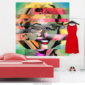 Marilyn Monroe Pop Art Collage Wall Decal
