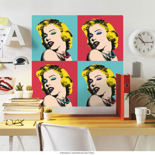 Marilyn Monroe Warhol Style Wall Decal