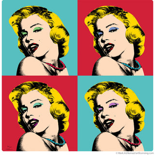 Marilyn Monroe Warhol Style Wall Decal