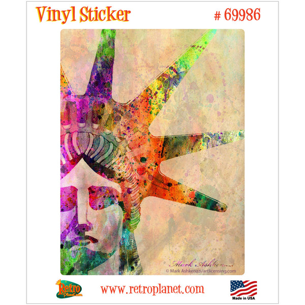 Statue Of Liberty Pop Art Vinyl Sticker