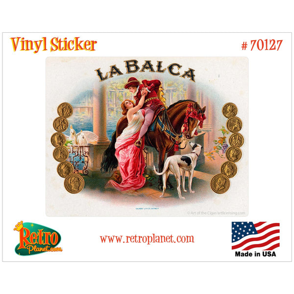 La Balca Cigar Label Vinyl Sticker