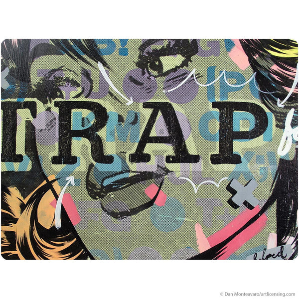 Trap Dramatic Comic Pop Art Wall Decal