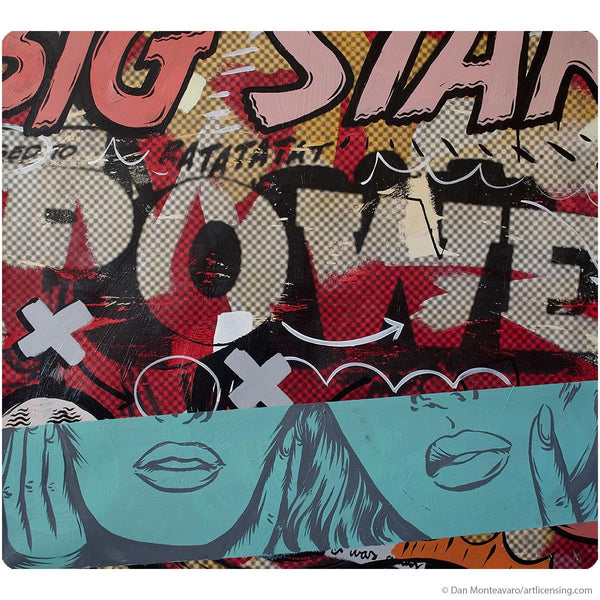 Bigstarmaybe Comic Pop Art Wall Decal