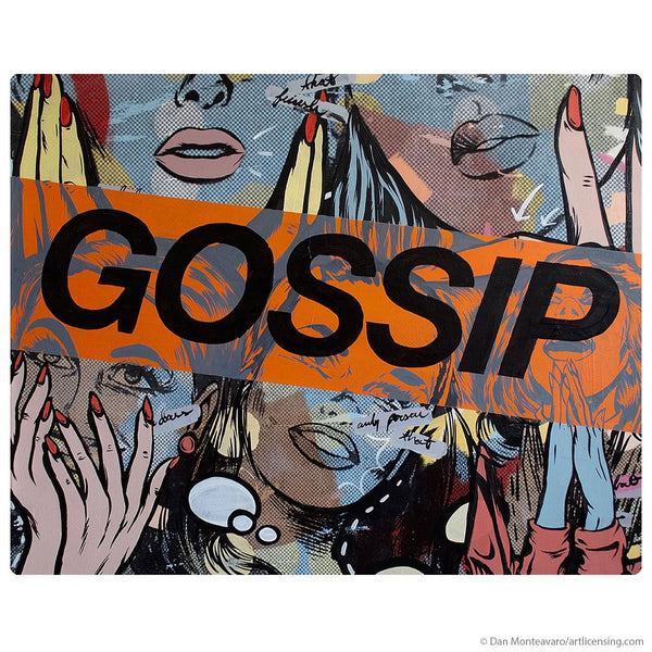Gossiping Girls Comic Pop Art Wall Decal