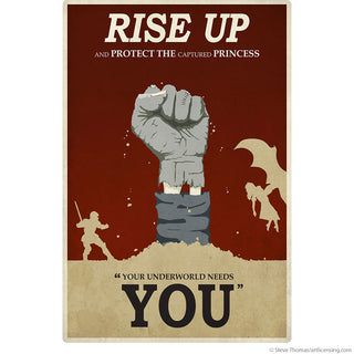 Rise Up Ghosts N Goblins Wall Decal