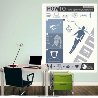 How To Create a Woman Weird Science Wall Decal