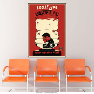 Water Cooler Office Propaganda Wall Decal