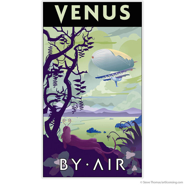 Venus By Air Weird Science Wall Decal