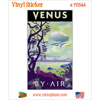 Venus By Air Weird Science Vinyl Sticker