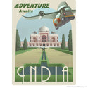 India Adventure Awaits Tourism Wall Decal