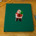 Santa Claus with Christmas Tree Vinyl Sticker