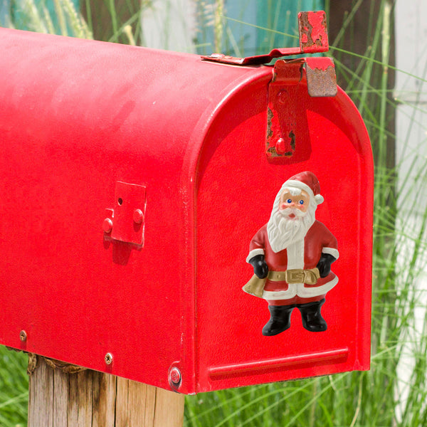 Santa Claus with Bell Christmas Vinyl Sticker