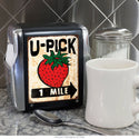 U-Pick Strawberries Farm Stand Vinyl Sticker