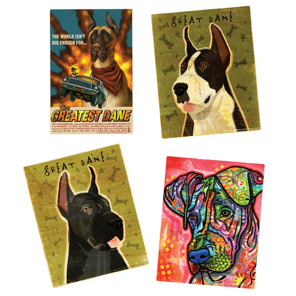 Great Danes Dog Lover Vinyl Sticker Set
