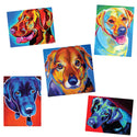 Labradors Colorful Dog Lover Vinyl Sticker Set