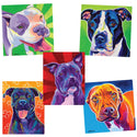 Pit Bulls Guard Dog Lover Vinyl Sticker Set
