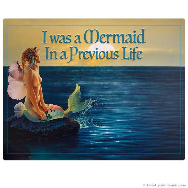 Mermaid In A Previous Life Wall Decal