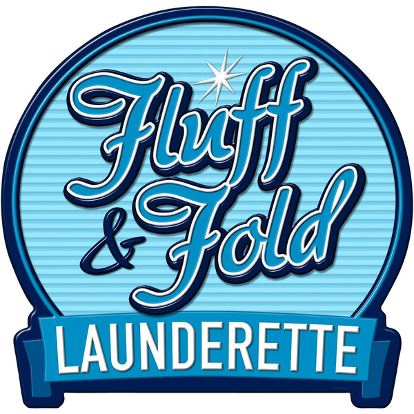 Fluff And Fold Launderette Floor Graphic