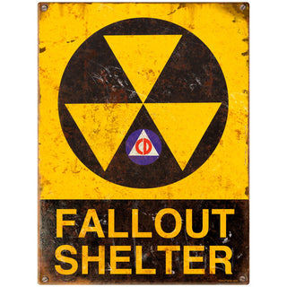 Fallout Shelter Civil Defense Floor Graphic