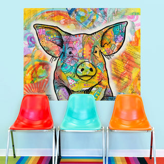 Pig Farm Animal Dean Russo Wall Decal