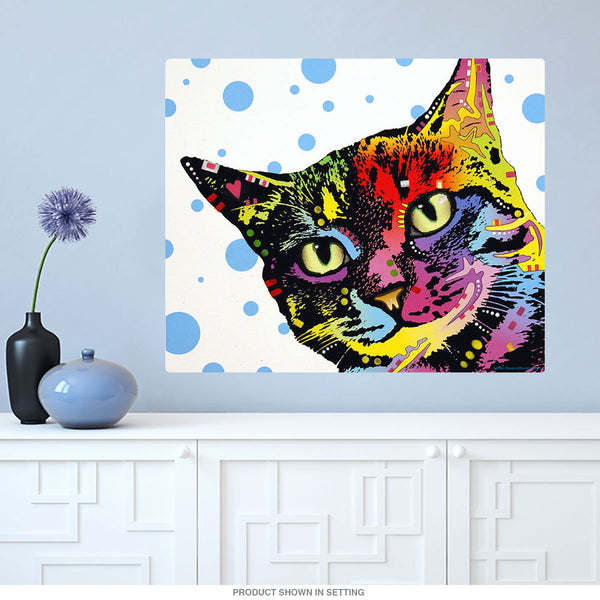 Pop The Tabby Cat Dean Russo Wall Decal