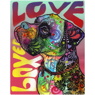 Boxer Love Dog Dean Russo Wall Decal