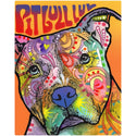 Pit Bull Luv Dog Dean Russo Wall Decal