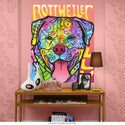 Rottweiler  Luv Dean Russo Dog Wall Decal