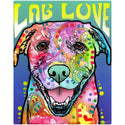 Labrador Love Dog Dean Russo Wall Decal