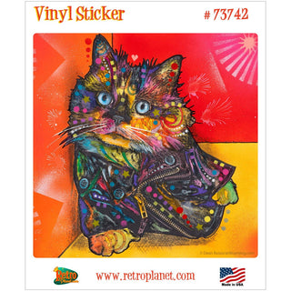 Baby Albert Cat Dean Russo Vinyl Sticker