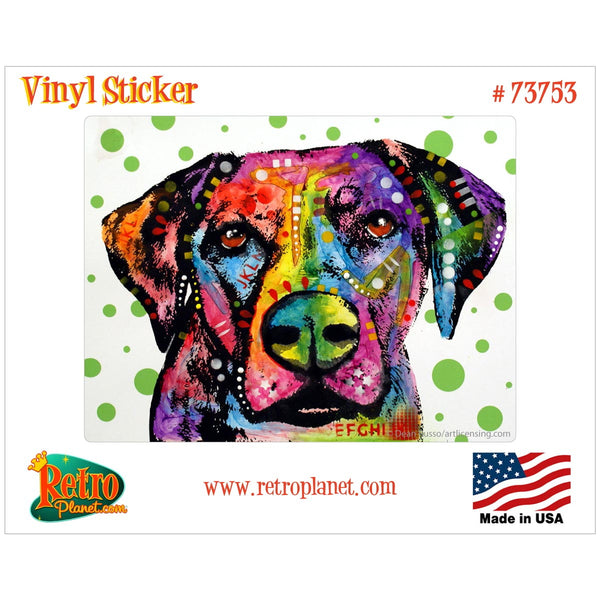 Rhodesian Ridgeback Spots Dog Dean Russo Vinyl Sticker