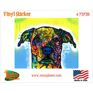 Fiesta Dog Mix Dean Russo Vinyl Sticker
