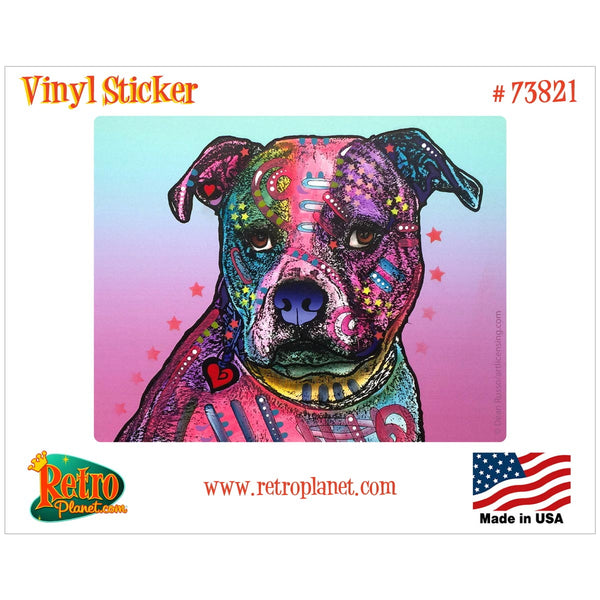 Melt My Heart Dog Dean Russo Vinyl Sticker