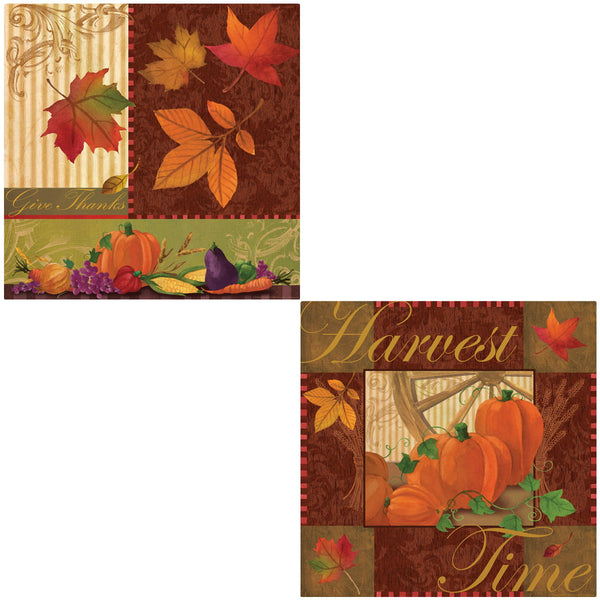 Fall Harvest Time Autumn Wall Decal Set