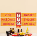 BBQ and Sides Vertical Wall Decal Set